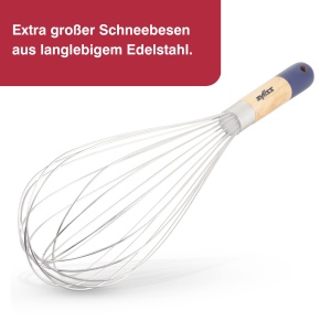 Fierbator de oua Zyliss E980209, 32cm, din lemn de fag si otel inoxidabil - Img 4