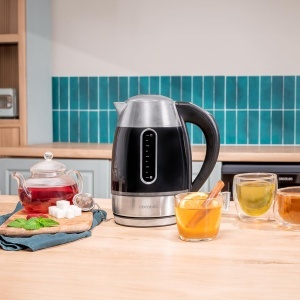 Fierbator electric Cecotec ThermoSense 400 VisionLight, 1.7 litri, 2200W, display digital - Img 3