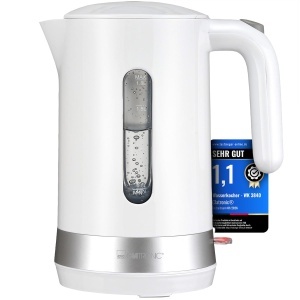 Fierbator electric Clatronic WK 3840, 1.8L, 2200W, BPA free, alb