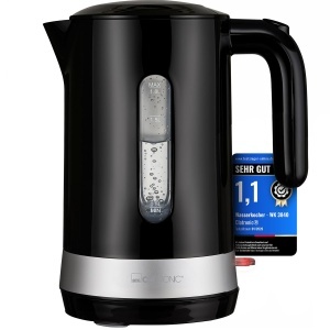 Fierbator electric Clatronic WK 3840, 1.8L, 2200W, BPA free, Negru