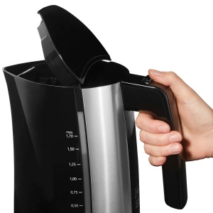 Fierbator electric Melitta Look Aqua 1026-02 BK SST 17L 2400W Negru Protectie supraincalzire - Img 4