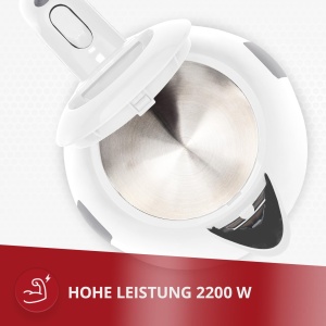 Fierbator electric MPM MCZ-85 17L Alb BPA Free 2200W - Img 4