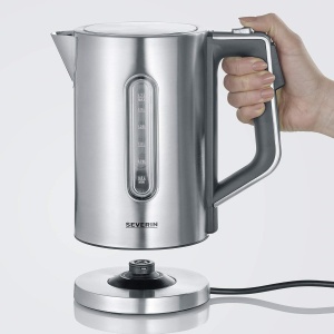 Fierbator electric Severin WK 3418, 1,7 l, 3000 W, inox, negru - Img 8