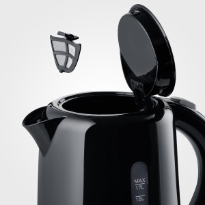 Fierbator electric Severin WK 4322, 1.7 L, 2200 W, filtru anticalcar, negru - Img 7