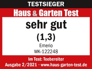 Fierbator Emerio WK-122248 17L Borosilicat BPA-Free Temperatura Reglabila NegruArgintiu - Img 6