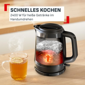 Fierbator Tefal Express, 2400 W, capacitate 1.7 L, auto-oprire - Img 5