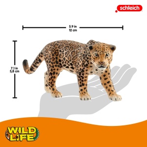 Figura de joc Jaguar Schleich 14769, 4 x 12 x 6 cm, detaliata si colorata - Img 2