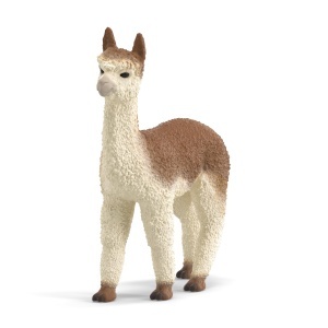 Figurina Alpaca Schleich Farm World 14928, 8 x 2 x 8 cm, pentru copii de la 3 ani