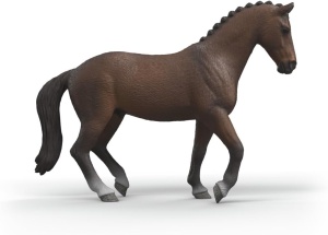 Figurina cal Schleich KWPN Wallach 14 x 4 x 11 cm, culoare maro - Img 7