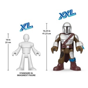 Figurina de actiune Fisher-Price The Mandalorian, 42 cm, cu capa si proiectile - Img 5