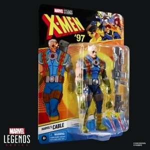 Figurina de Actiune Marvel Legends - Cable, 15 cm, cu 6 Accesorii - Img 10