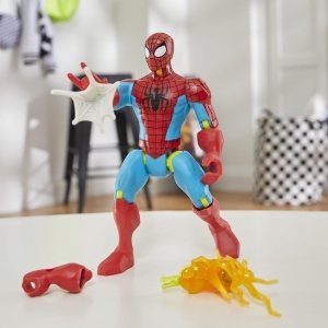 Figurina de actiune MixMashers Marvel Spider-Man, 12 cm, cu accesorii - Img 5