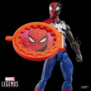 Figurina de actiune Spider-Man (Costum Alien) Marvel Legends, 15 cm, cu accesorii - Img 2