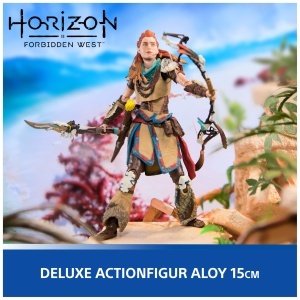 Figurina de colectie Aloy Deluxe, 15 cm, cu 15 accesorii, pentru fani PS5 - Img 2