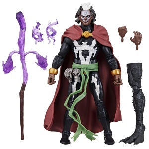 Figurina de colectie Bruder Voodoo Hasbro Marvel Legends, 15 cm, verde si violet
