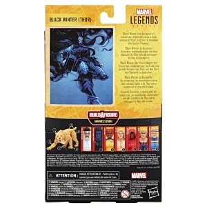 Figurina de colectie Hasbro Marvel Legends Black Winter (Thor), 15 cm, 3 accesorii - Img 9