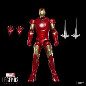 Figurina de colectie Iron Man Mark III, Hasbro, 15 cm, 4 accesorii - Img 9