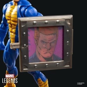 Figurina de colectie Marvel Legends Constrictor 15 cm, design retro, accesorii incluse - Img 3