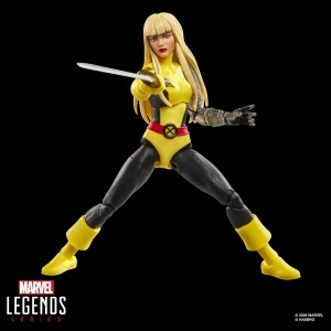 Figurina de colectie Marvel Legends Magik, 15 cm, cu accesorii retro - Img 8