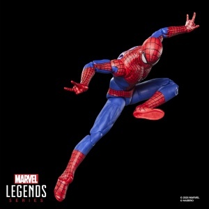 Figurina de colectie Spider-Man Marvel Legends, 15 cm, design premium, 2 maini interschimbabile - Img 9