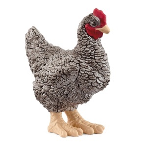 Figurina de jucarie - Schleich Plymouth Rock - Huhn, 2 x 4 x 4 cm - Img 1
