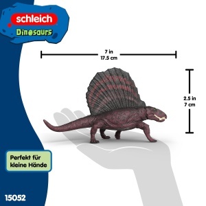 Figurina Dinozaur Dimetrodon Schleich 15052, 15 x 7 x 9 cm, Detalii Autentice - Img 5