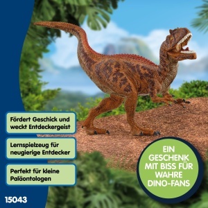 Figurina Dinozaur Schleich Allosaurus 15043, 8 x 27 x 14 cm, pentru copii de la 3 ani - Img 6