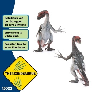Figurina Dinozaur Schleich Therizinosaurus 15003, 14 x 20 x 20 cm, Detalii Realiste - Img 3