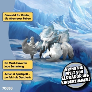Figurina Eiskrabbe Schleich 70838, 21 x 13 x 11 cm, Culoare Gletser Albastru - Img 6