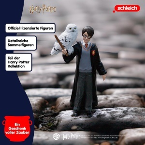 Figurina Harry Potter Schleich 42633 cu Hedwig, 2 piese, pentru copii de la 6 ani - Img 6