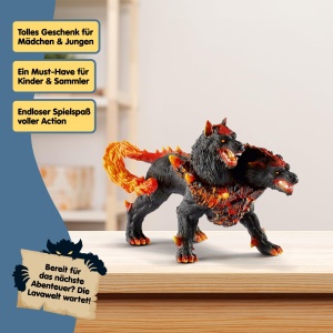 Figurina Hollenhund Schleich 14 x 7 x 10 cm pentru copii de la 7 ani - Img 7