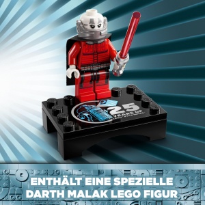 Figurina LEGO Star Wars 75379 R2-D2, 1050 piese, cu Darth Malak, pentru copii si adulti - Img 6