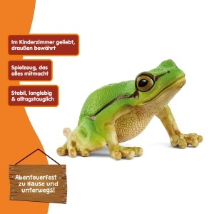 Figurina Miniatura Broasca Europeana schleich 14882, 4 x 5 x 3 cm - Img 4