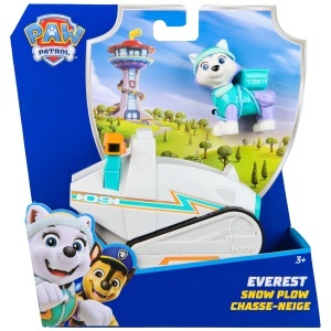Figurina PAW Patrol Everest cu Snowmobil Jucarie pentru Copii 3 Ani - Img 2