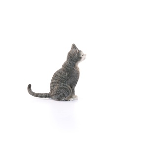 Figurina pisica Schleich Farm World, 5 x 2 x 5 cm, detalii realiste - Img 3