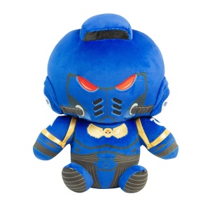Figurina Plus Space Marine TOMY, Mare, Razboinic cu Armura MkX Tacticus, Design Ultramarine