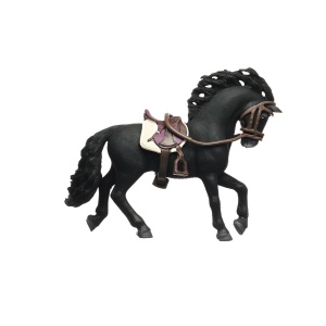 Figurina Pura Raza Espanola Schleich cu Sattel si Zaumzeug, Detaliata, pentru Copii - Img 8