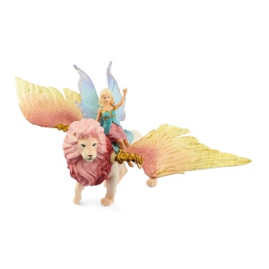 Figurina Schleich BAYALA - Elfa pe leu zburator, 25 x 8 x 19 cm - Img 4