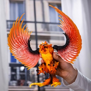 Figurina Schleich ELDRADOR Feueradler 42511, 17 x 13 x 13 cm, cu aripi mobile - Img 2