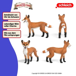 Figurina Schleich Rabbat Fuchs 14908 - Detaliata, Magica, pentru Colectie - Img 3