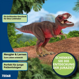Figurina T-Rex Schleich 72068, 10 x 28 x 14 cm, Detalii Realiste - Img 7