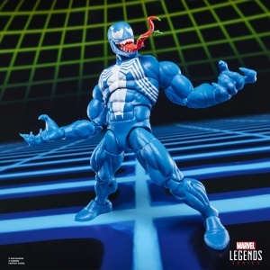 Figurine de Actiune Marvel Legends Captain America si Venom, 15 cm, Albastru - Img 10