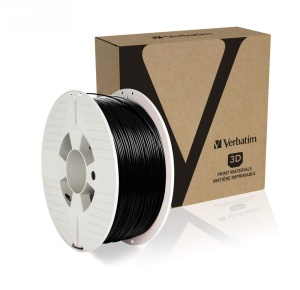Filament PET-G Verbatim 2.85 mm, Flexibil, Negru