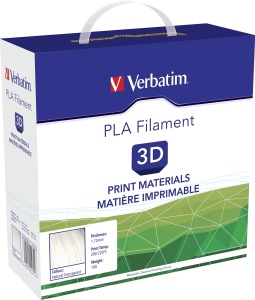 Filament PLA Verbatim 1.75 mm, 1 kg, Bioplastic Geros, Natural - Img 2