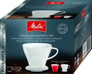 Filtru cafea din portelan Melitta 218967, alb, pentru 1-2 cesti - Img 3