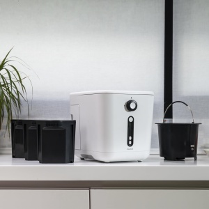 Filtru carbon activ InnovaGoods Ewooster pentru compostor electric negru 1 bucata - Img 6