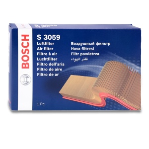 Filtru de aer Bosch S3059 pentru masini - rezistenta mare la umiditate si particule - Img 6