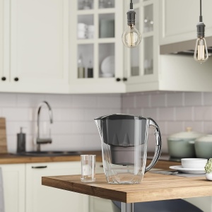 Filtru de apa AQUAPHOR Jasper Black incl. 1 filtru MAXFOR+ I Reduce calcarul si clorul I Carafe pentru filtru de apa de masa de 2,8 l I Se potriveste in usa frigiderului - Img 8