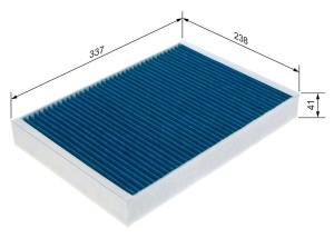 Filtru de interior Bosch A8575 FILTERpro - eficient impotriva alergenilor, bacteriilor si virusilor - Img 5