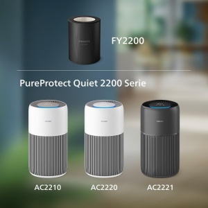 Filtru Philips FY220030 pentru purificator de aer Seria 2200 HEPA NanoProtect Carbon Activ Durata 36 luni - Img 3